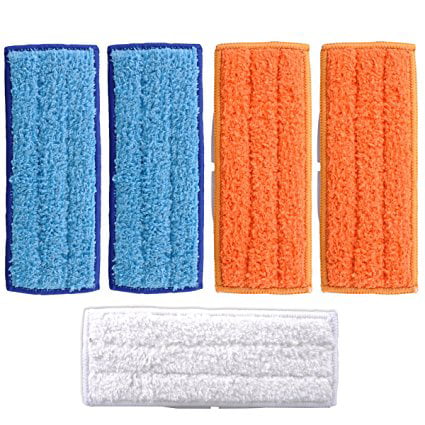 5 Wet & 5 Dry 10 Pc Replacement Mopping Pads for iRobot Braava Jet m6 Robot Mop 